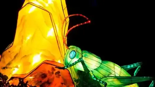 Festival des lanternes en Corrèze château de Castel Novel à Veretz